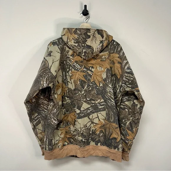Vintage 90s Camo Hoodie - Picture 7 of 7